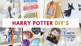 DIY HARRY POTTER Adventskalender  24 Geschenke zum Füllen Bastelideen selbstgemacht  ⚡🧙 [upl. by Margalo653]