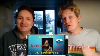 4 Slovenia Reaction Video Eurovision 2024 [upl. by Monto516]