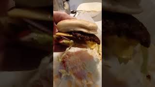 burger culvers burger lunch shortvideo [upl. by Noma]