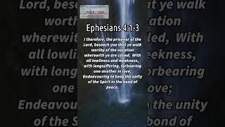 Daily Bible Verse Ephesians 413 wordsofjesuseachday bibleverse wordfortoday faithjourney [upl. by Brear]