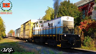 Picking and Swapping Boxcars With an Alco S6 [upl. by Kcirdle]