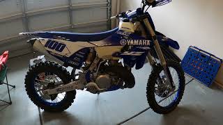 2024 Yamaha YZ250X with Acerbis 32 Gallon Tank Review [upl. by Ahsenwahs]