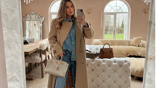 TWO ICONIC NEW LUXURY PIECES  THE BEST TRENCHES  HOW TO STYLE A TRENCH COAT MULTIPLE WAYS [upl. by Ardnaet]