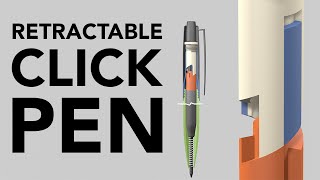 How a Retractable Ballpoint Pen Works [upl. by Schick]