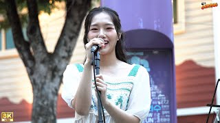 8K HDR 크리샤 츄Kriesha Chu 신촌 버스킹 1111 by 전바이러스 [upl. by Inoek]