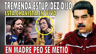 Así ESTA CHAVISTA recibió arrolladora GOLPIZA por decir que el CENTRO CARTER MINTIO [upl. by Pantheas]