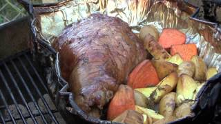 Perfect Smoked Leg of Lamb on WEBER GRILL New Zealand [upl. by Lavery]