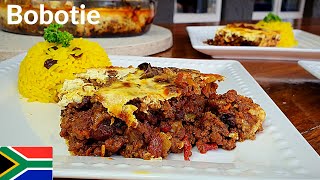 Bobotie  a Traditional South African Dish  Xman amp Co [upl. by Carl]