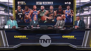 NBA AllStar 2024 Reserves Revealed East  Inside the NBA [upl. by Ten725]