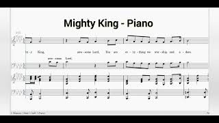 Mighty King  Piano Accompaniment [upl. by Tiduj579]