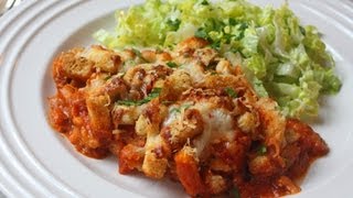 Chicken Parmesan Casserole 2012  Easy Chicken Parm Bake [upl. by Ailama]