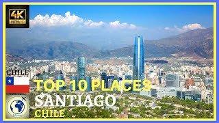 10 BEST THINGS to DO in SANTIAGO4K Santiago Travel Guide Wtravel [upl. by Sielen]