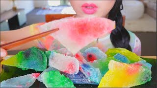 ASMR KOHAKUTOU JEWEL CANDY  CRYSTAL CANDY  EATING SOUNDS NO TALKING [upl. by Stanway]