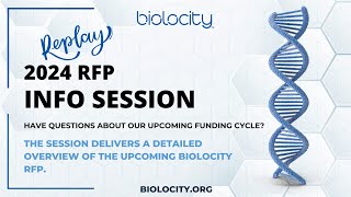 Biolocity RFP Info Session [upl. by Auehsoj216]