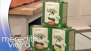 Pet Dental Health With GREENIES®  The Meredith Vieira Show [upl. by Halyak]