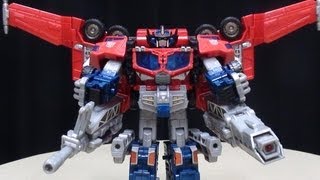 Cybertron Leader OPTIMUS PRIME EmGos Transformers Reviews N Stuff [upl. by Annunciata]