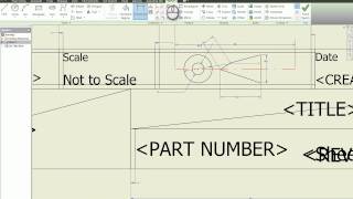 Creating Your Own Drawing Template in Autodesk Inventor Tutorial [upl. by Submuloc]