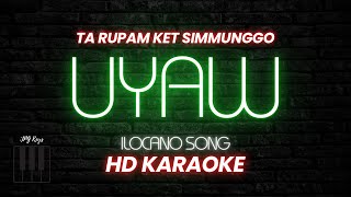 Uyaw Karaoke  JPG Keys [upl. by Safier]