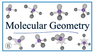 Molecular Geometry Rules Examples and Practice [upl. by Neehcas]