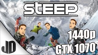 Steep Beta  Best Settings for 1440p 60fps on Nvidia GTX 1070 [upl. by Ahsinac]