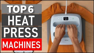 Best Heat Press Machines on The Market in 2024  Top 6 Best Heat Press Machines 2024 Top 5 Picks [upl. by Niattirb342]