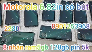 Hàng Về 50 Motorola có bút màn to 682in chip 8 nhân pin 5k ram4gb 128gb đẹp zin xài phẻ lun 2280k [upl. by Holli829]