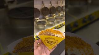 Belgian Waffle shorts ytshortsindia waffle belgianwaffles indianstreetfood dessert [upl. by Malvin654]