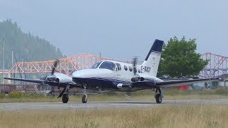 Cessna 421 Golden Eagle Takeoff [upl. by Attalanta406]