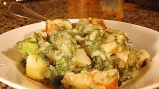 Green Potato Salad Recipe [upl. by Eatnoed]