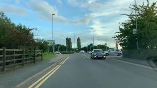 CANNOCK STREET KFC ROUNDABOUT 4 EXITS M1 M69 [upl. by Ehsrop72]