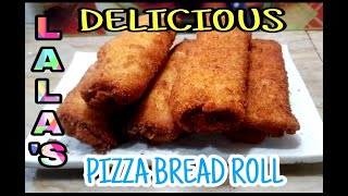 Pizza Bread Rolls Yummy Pizza Rolls Instant SnackAppetizer Bread Rolls Recipe By Lala’s Kitchen [upl. by Nodlew]