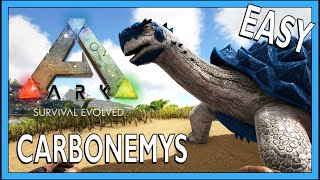 How To Tame A Carbonemys In Ark Survival Evolved [upl. by Farly]