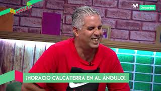 Al Ángulo ¿Horacio Calcaterra de Sporting Cristal se siente machetero [upl. by Aicitel]