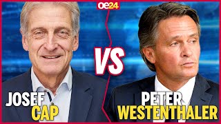 FELLNER LIVE Josef Cap vs Peter Westenthaler [upl. by Remmus]