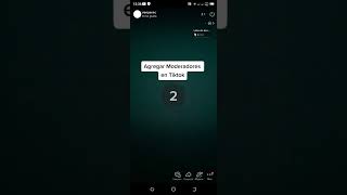 ¿Cómo agregar Moderadores en Tiktok [upl. by Downe615]