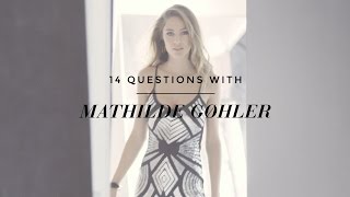 14 Questions with Mathilde Gøhler  Bubbleroom [upl. by Nohsram]