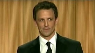 Seth Meyers Slams Donald Trump At White House Correspondents Dinner [upl. by Roehm]