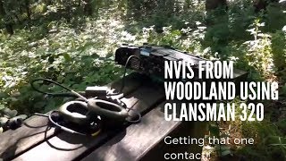 FIELD TESTING a Clansman 320 using NVIS technique in dense Woodland [upl. by Gile]