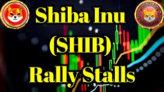 Altcoin Today  Shiba Inu SHIB Rally Stalls [upl. by Ynnub]