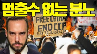 현재 중국이 감당못하는 이 시위 [upl. by Ellerey]