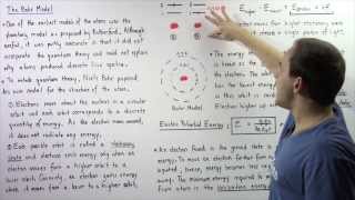 Bohr Model Energy Levels and Ionization Energy [upl. by Llenehs451]