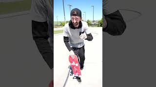 How to rock to fakie for beginner skateboarders skateboarding brailleskateboarding skateboard [upl. by Willette]