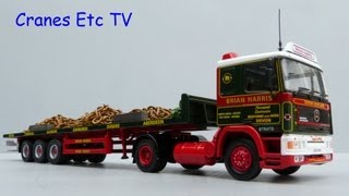 Corgi Seddon Atkinson Strato Tractor  Trailer Brian Harris by Cranes Etc TV [upl. by Vasili769]