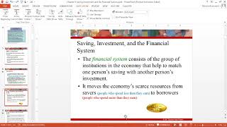 Casharka 1aad Saving Investment and the Financial System Chapter 13 Macroeconomics [upl. by Treacy]