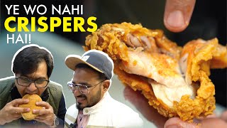 Crispers Farash Khana  Chicken Burger  Crispy Fried Chicken  Chicken Popcorn  Crispers Maujpur [upl. by Careaga]