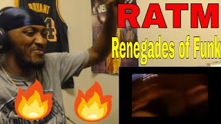 RAGE AGAINST THE MACHINE Renegades Of Funk Reaction [upl. by Aerdnaz]