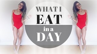 WHAT I EAT IN A DAY  PHYSIQUE UPDATE [upl. by Jevon]