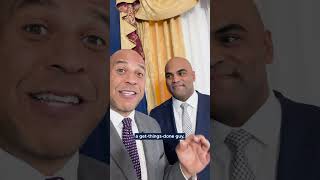 US Senator Cory Booker is ALL IN for Colin Allred [upl. by Mlawsky]