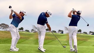 LOUIS OOSTHUIZEN GOLF SWING 2021  IRON amp DRIVER  SLOW MOTION 4K [upl. by Baese]