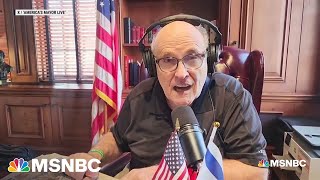 Legal woes take a toll Rudy Giuliani reduced to ranting online hawking vitamin pills [upl. by Yznel]